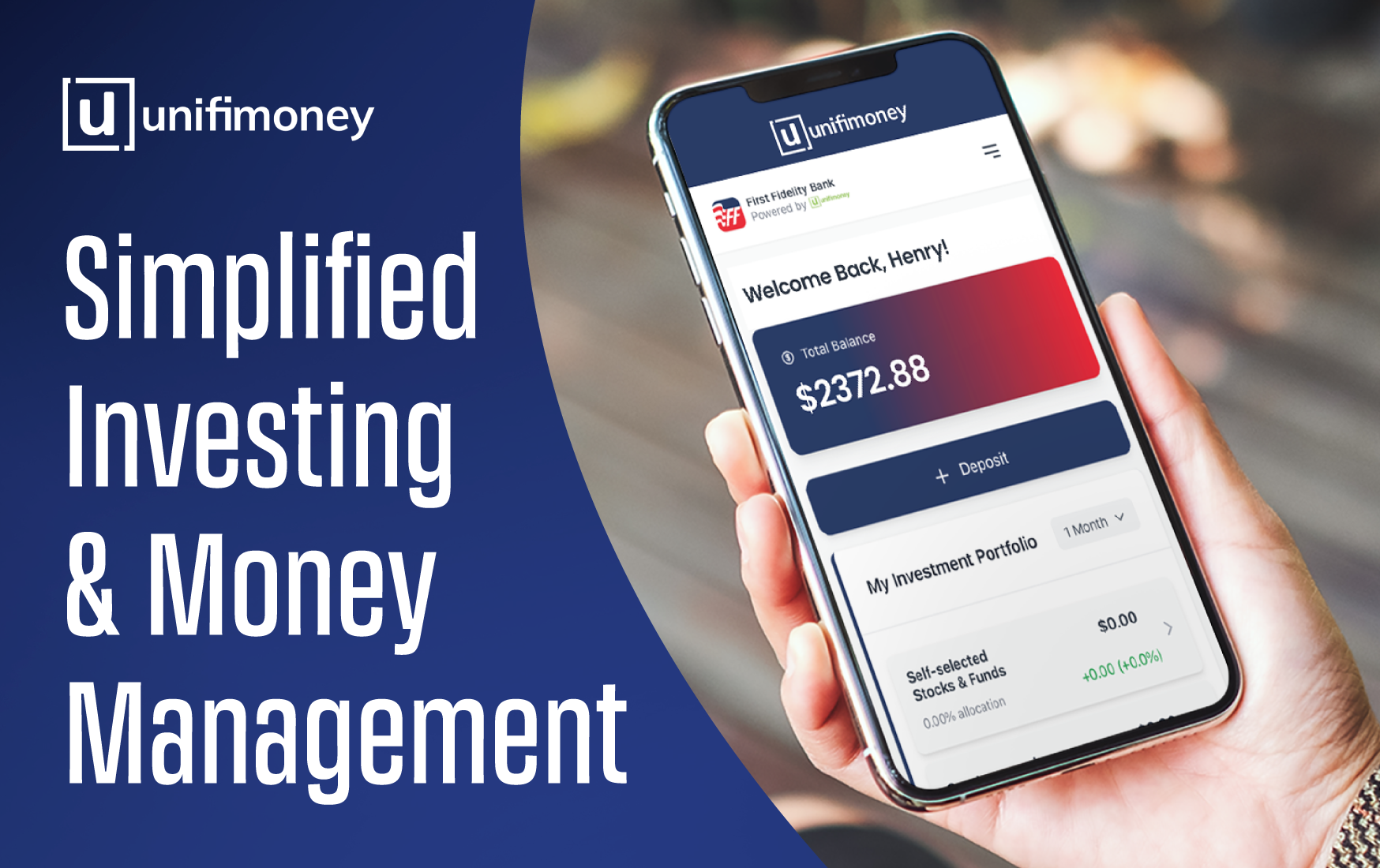 Unifimoney - simplied investing and money management