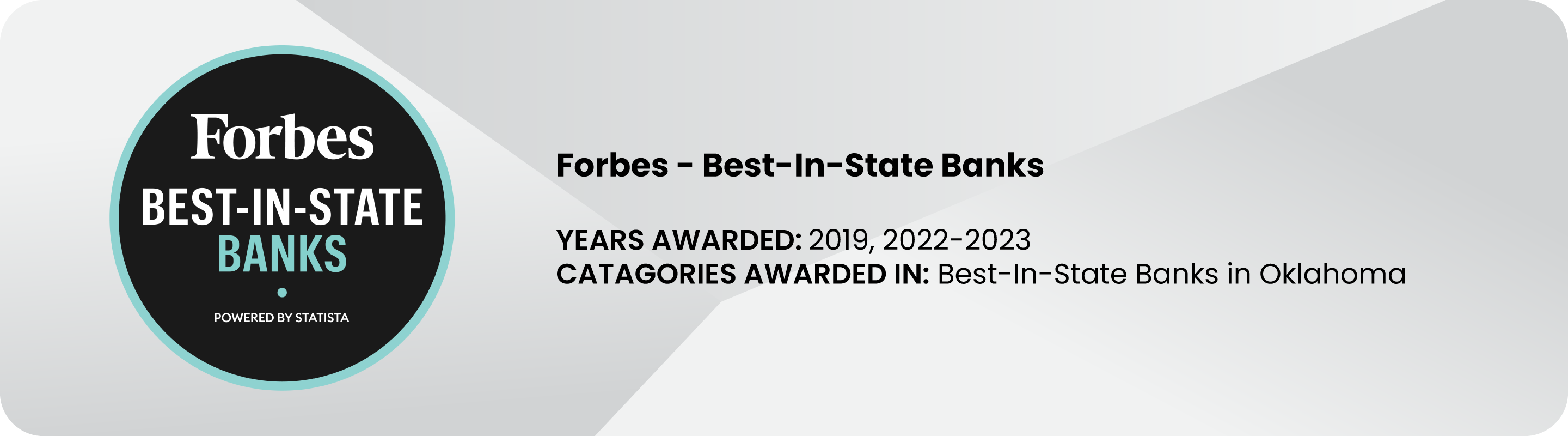 Forbes Best-in State Banks banner
