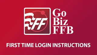 How to log in to GoBizFFB for the first time - video